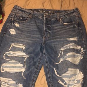 Boyfriend cut jeans